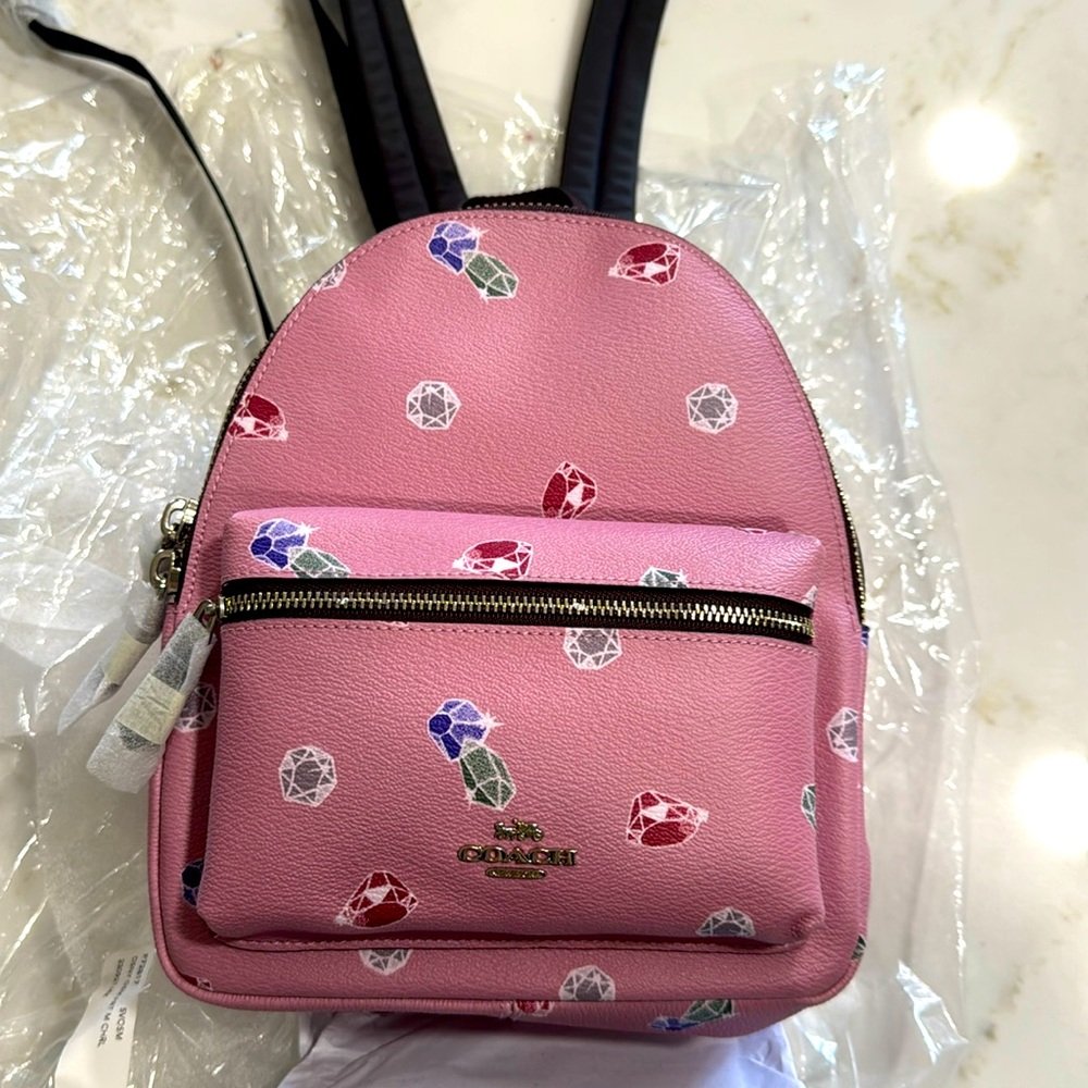 Coach x Disney Mini Backpack With Snow White And The Seven Dwarfs Gems